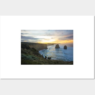 Gog and Magog from the 12 Apostles, Port Campbell National Park, Victoria, Australia. Posters and Art